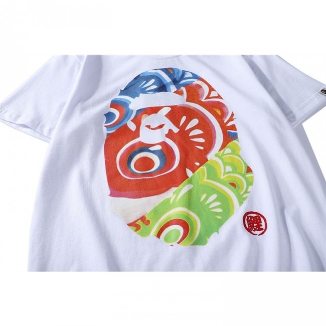 Bape Tricolor Japanese Carp Flag T-Shirt