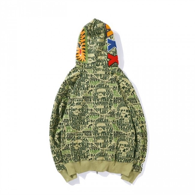 Bape 25th Anniversary Limited Hoodie Blue Pink Green